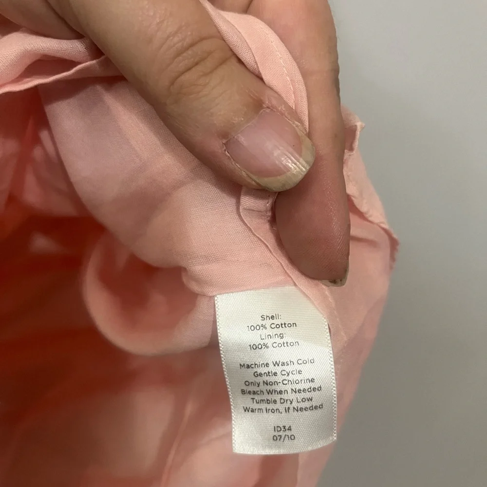 Pink‎ Ruffled Sleeveless Top - Picture 3 of 6